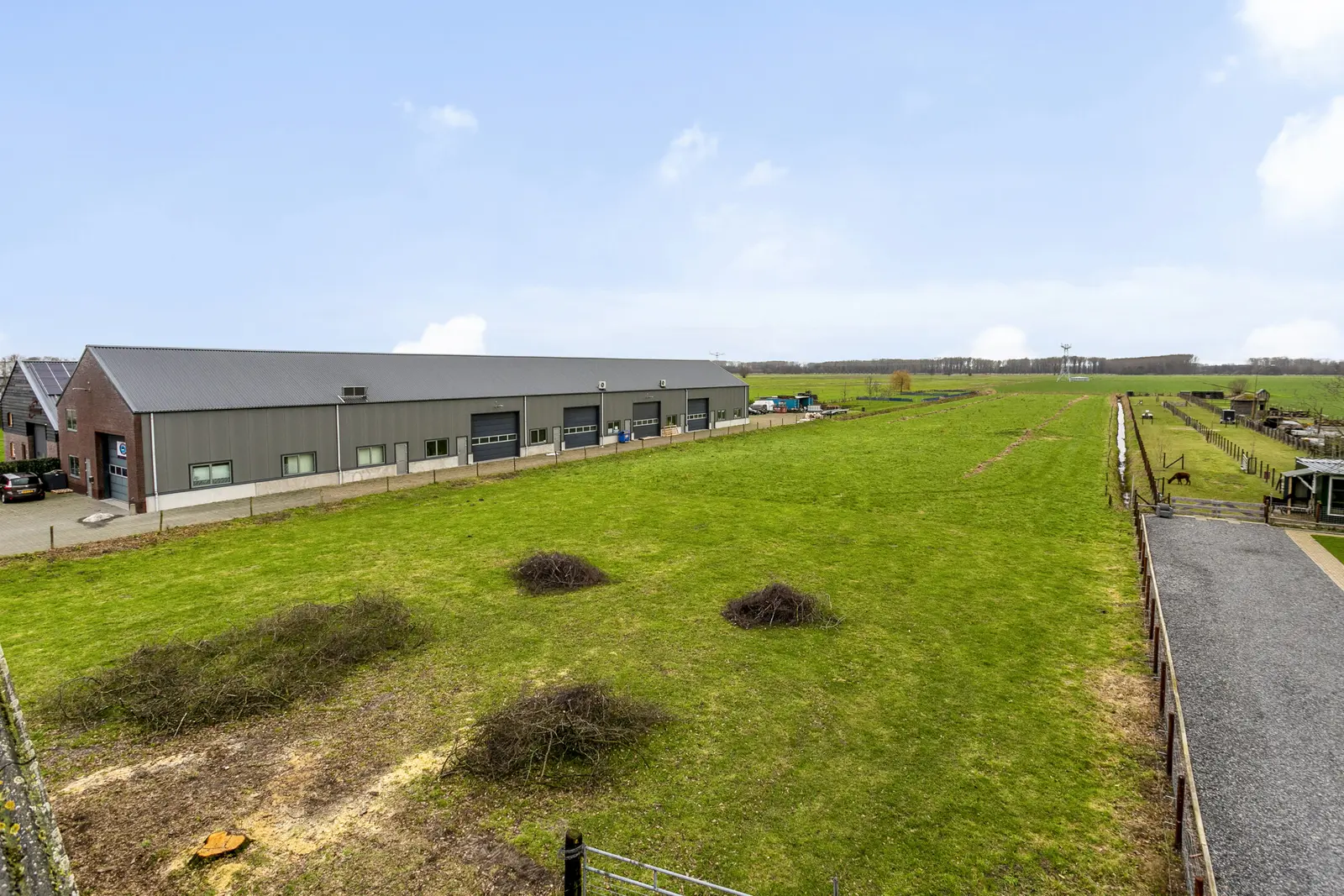 mooi groen landschap voor argraische sector