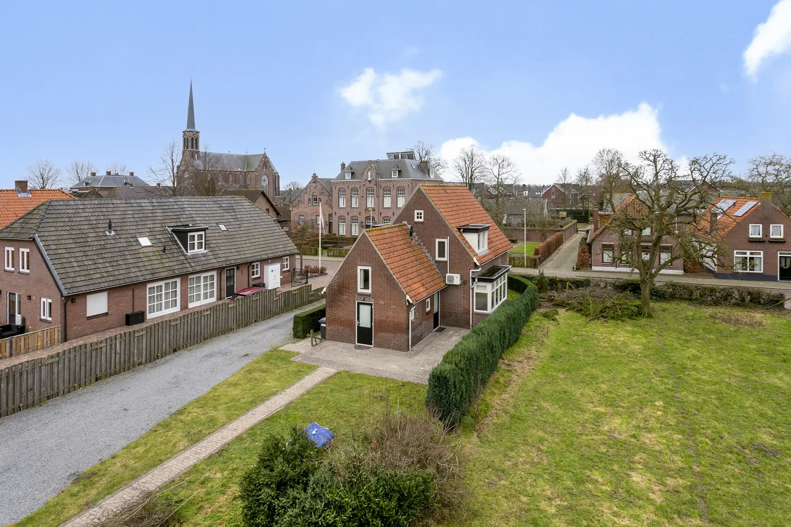 Dorps uitzicht in Helvoirt